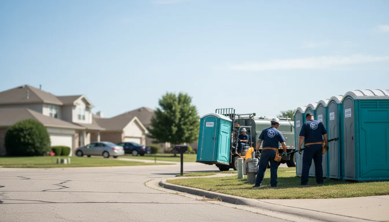 Porta Potty Rental in Bureau, IL near me